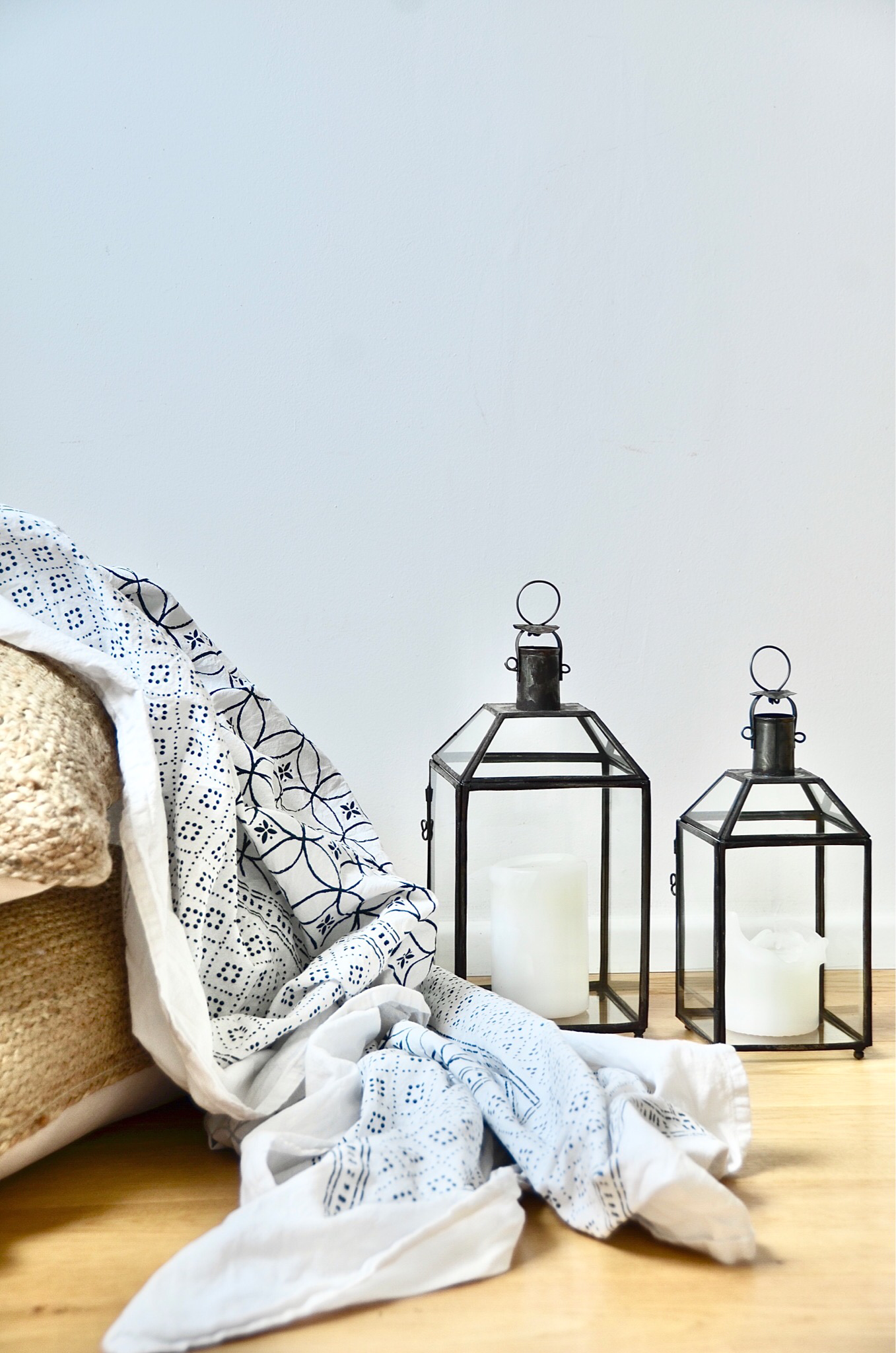 Handgemachte Laterne „Carmel“ aus Metall, 33cm