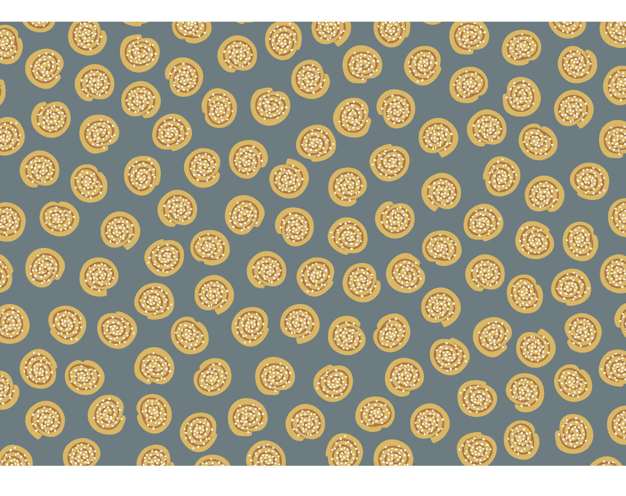 Postkarte „Zimtschnecken“ in zwei Designs