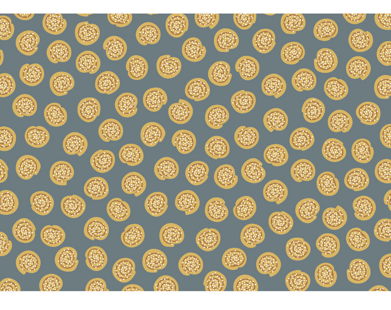 Postkarte „Zimtschnecken“ in zwei Designs Postkarte „Zimtschnecken“ in zwei Designs