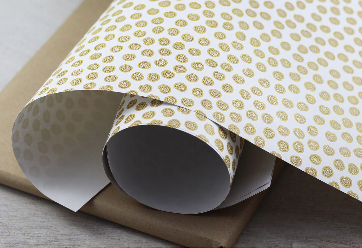 Geschenkpapier “Zimtschnecke”, 1 Bogen