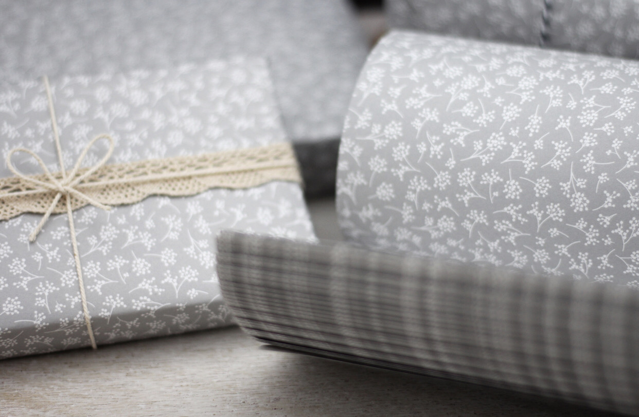 Geschenkpapier “Streublümchen”, 1 Bogen