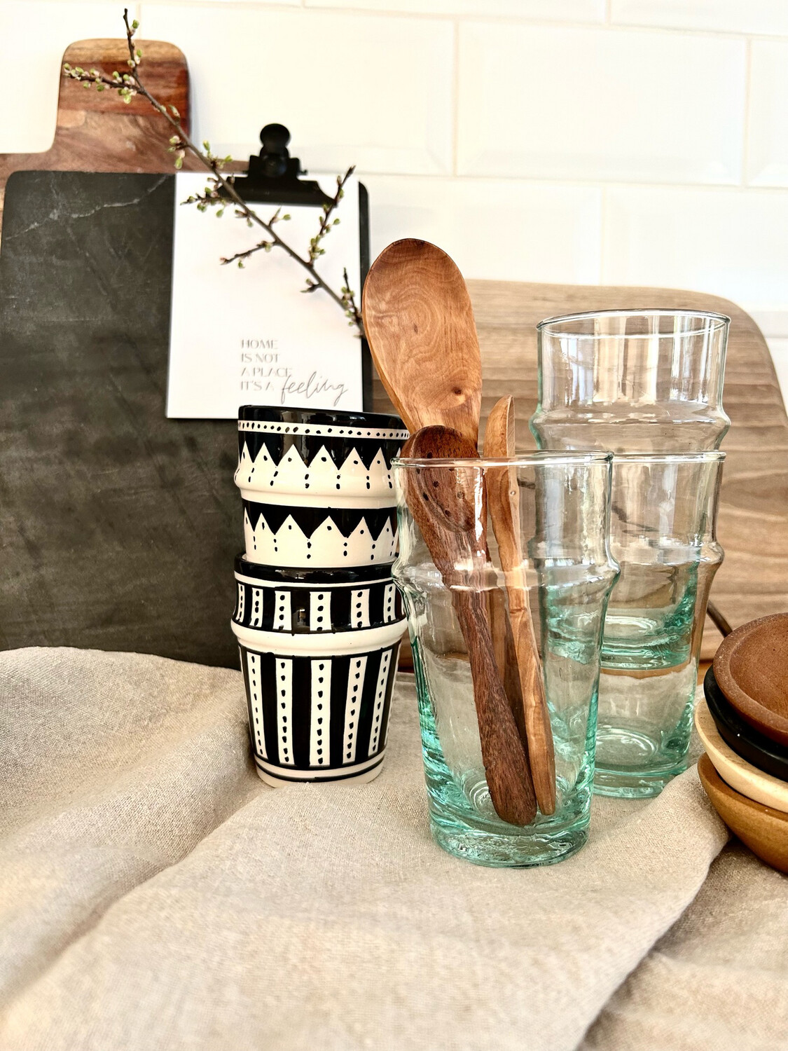 Handgemachtes, traditionelles Trinkglas „Beldi“ in Grösse L
