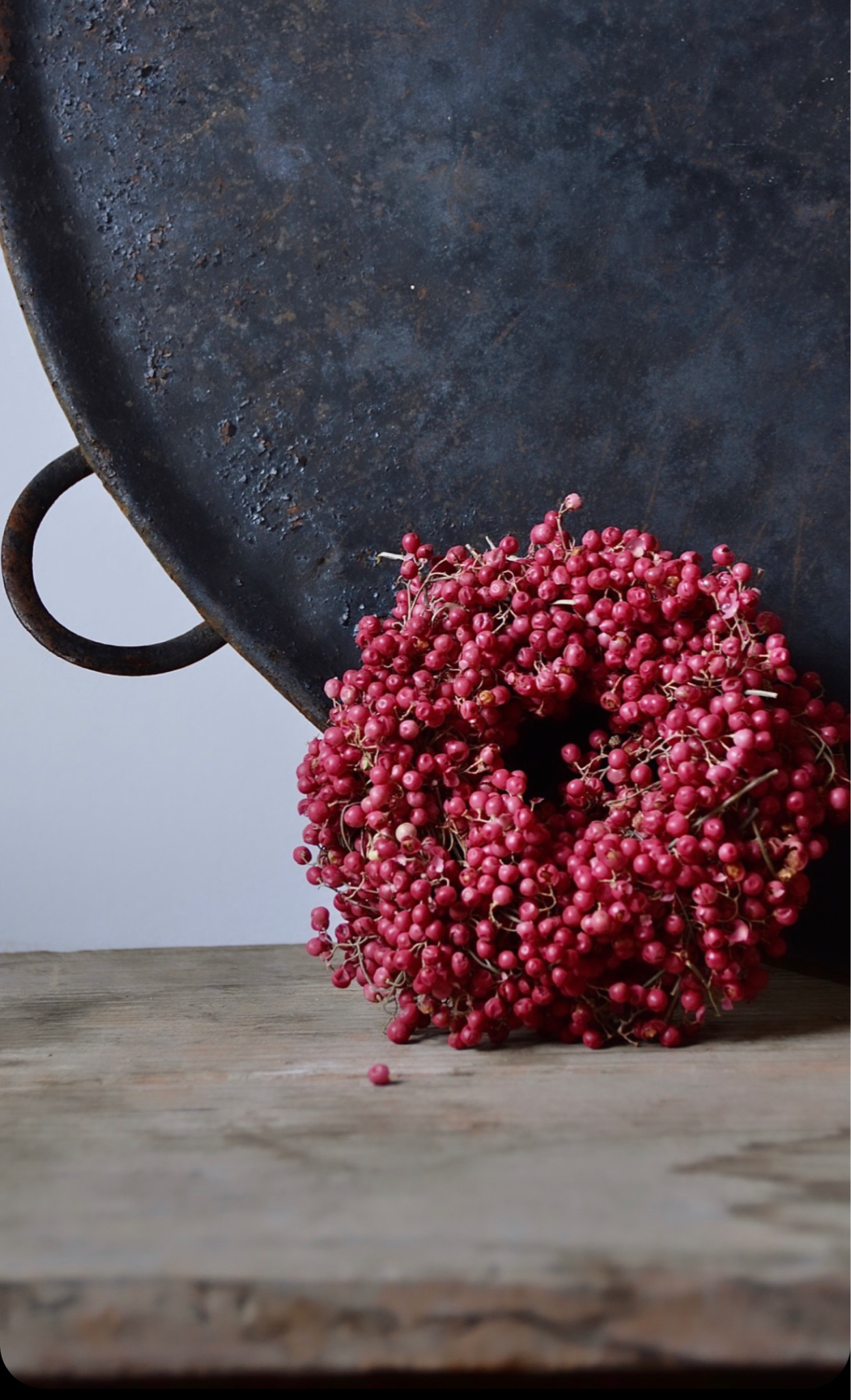 Rosa Pfefferkranz in zwei Grössen