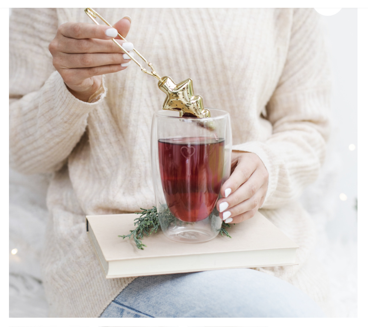 Teezange “Weihnachtsbäumchen”