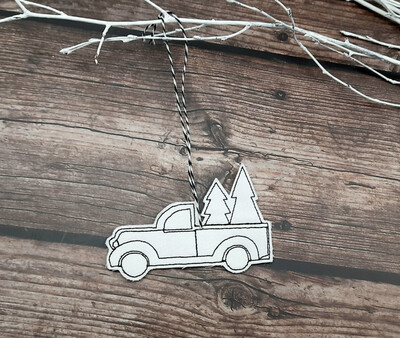 Anhänger “Weihnachtslaster”