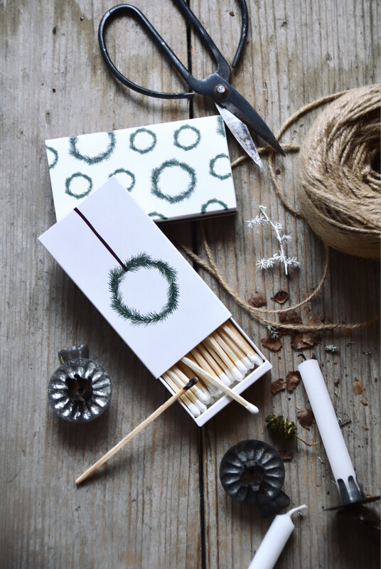 Grosse Streichhölzer “Kranz” Grosse Streichhölzer “Kranz”