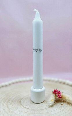 Mini Kerzenhalter Kerzenschale Einsatz aus Raysin