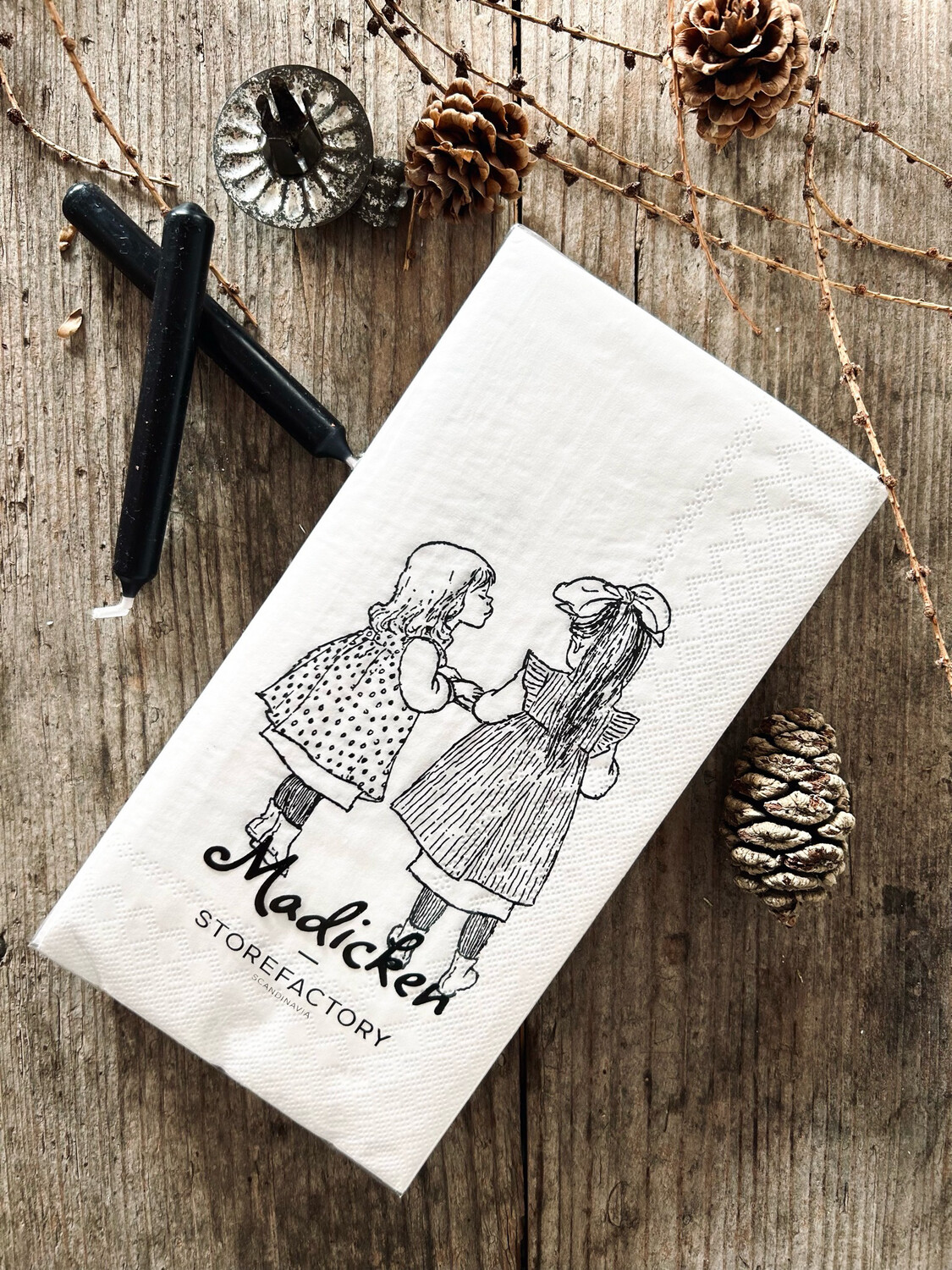 Servietten “Madicken” von Astrid Lindgren