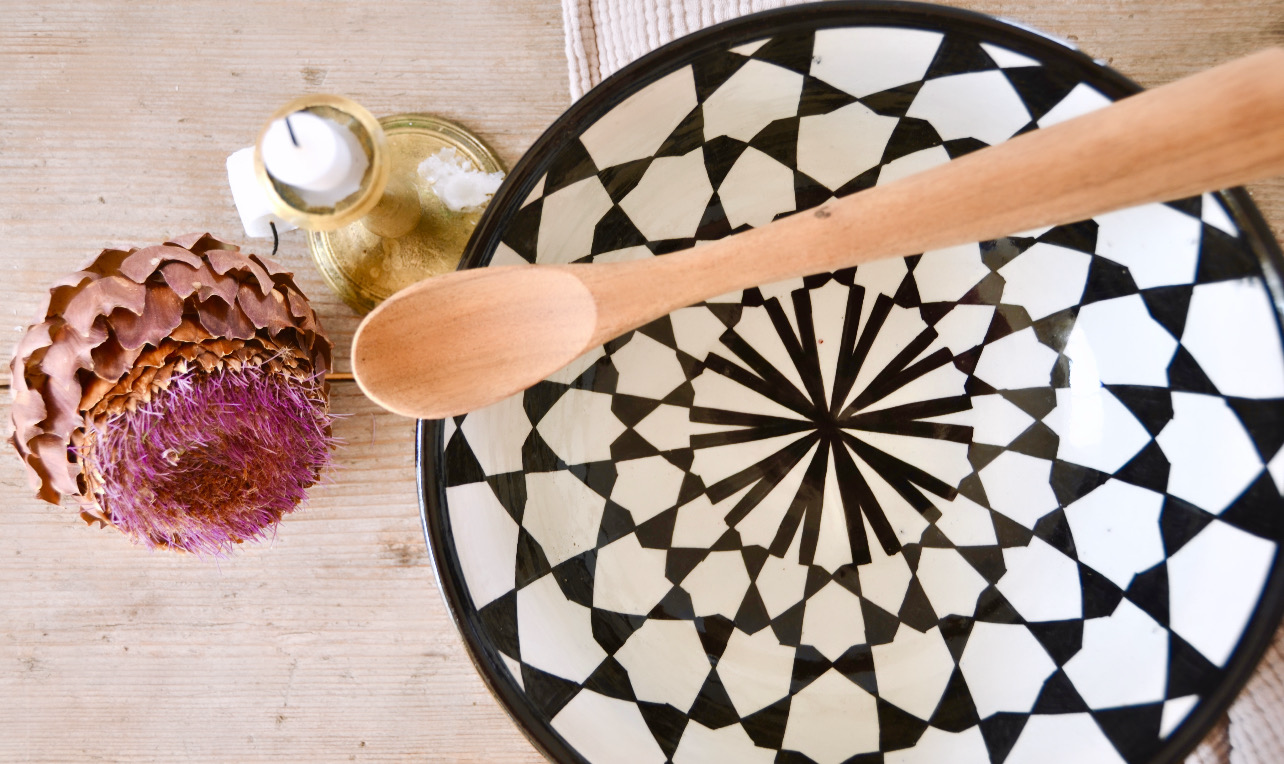 Handgemachte marokkanische Keramikschale “FEZ”, in 20, 25 und 30cm