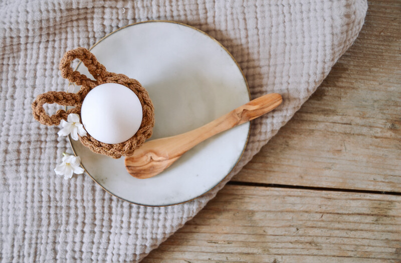 Handgemachte Eierbecher “Häschen”