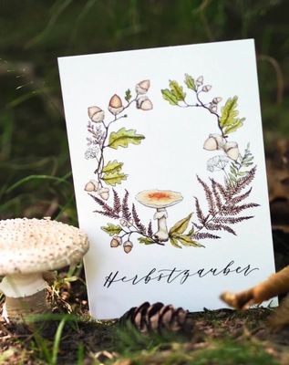 Postkarte „Herbstzauber“