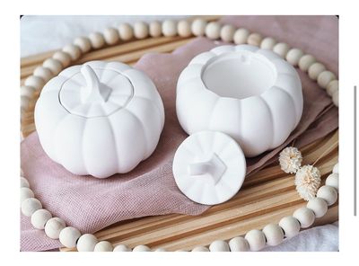 Kürbisdose Kürbis mit Deckel Kürbisdose Kürbis mit Deckel