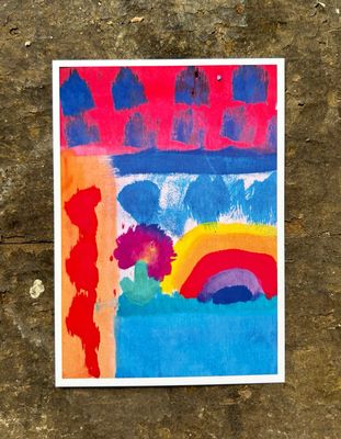 Kinderkunstplatz Postkarte „Annika“ Kinderkunstplatz Postkarte „Annika“