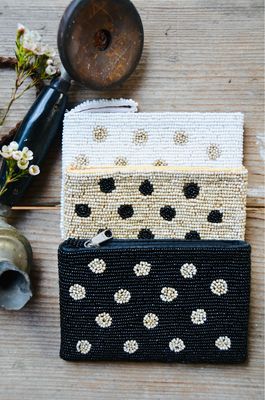 Perlen Tasche Perlentäschlein im Skandilook, als Geldbeutel oder kleine Clutch- verschiedene Designs Perlen Tasche Perlentäschlein im Skandilook, als Geldbeutel oder kleine Clutch- verschiedene Designs