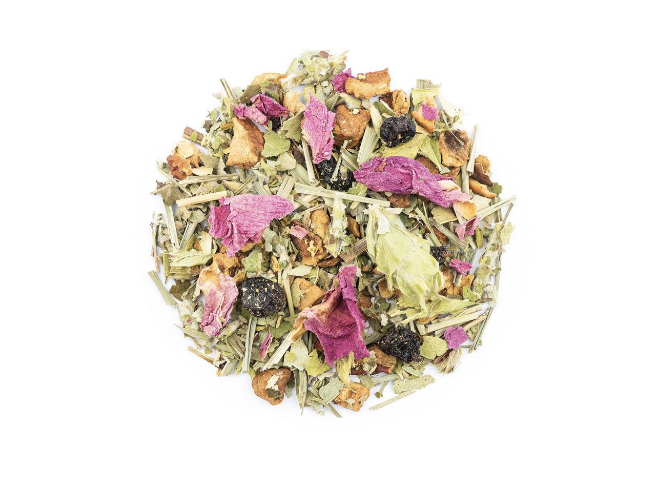 Tütchen Kräutertee “Mädelsabend” mit Hugo Geschmack