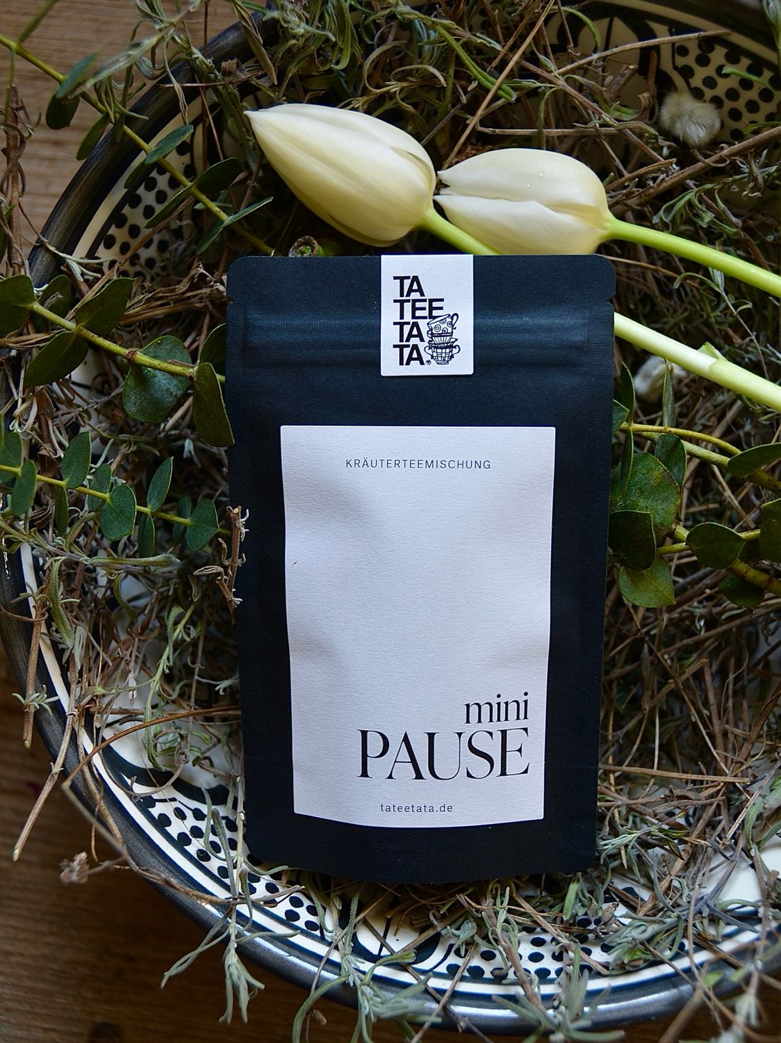 Kleines Tütchen Kräutertee “Mini Pause”