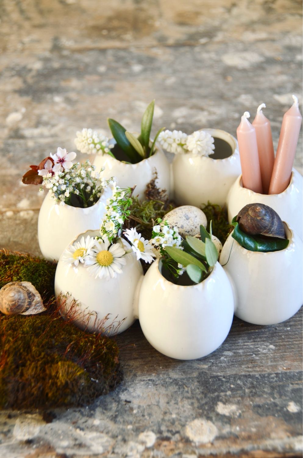 Vase “Eierkranz” von IB Laursen