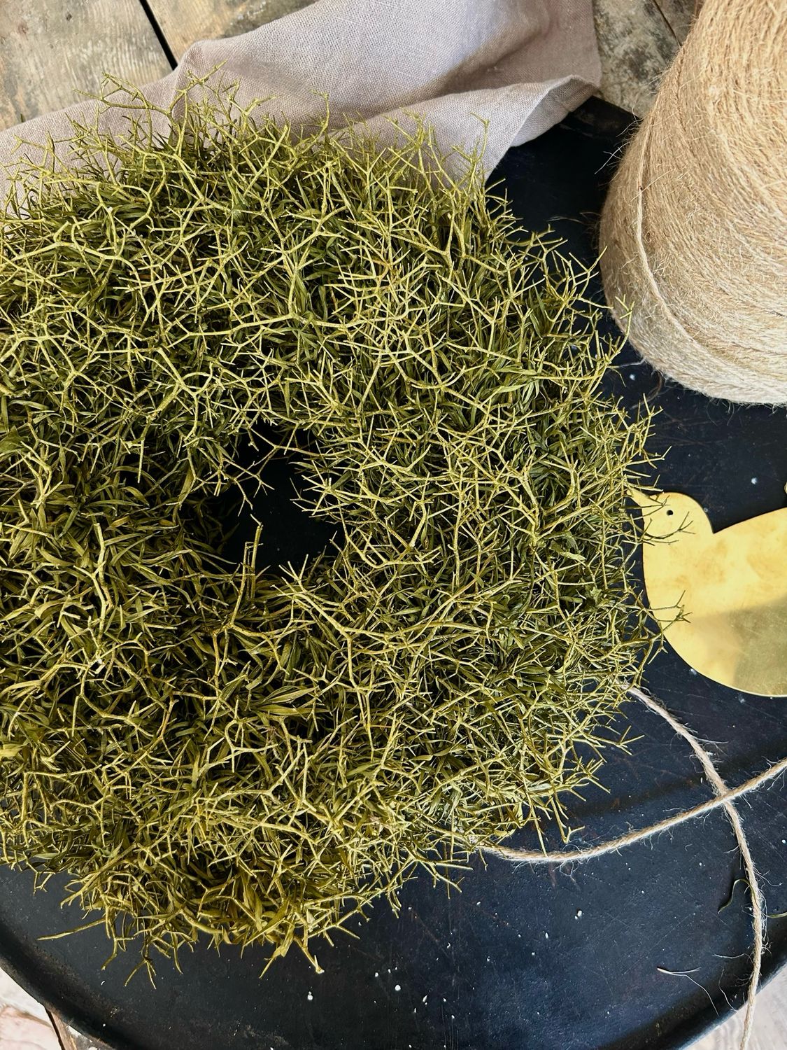 Kranz „Iron Bush“ natur, in 30cm