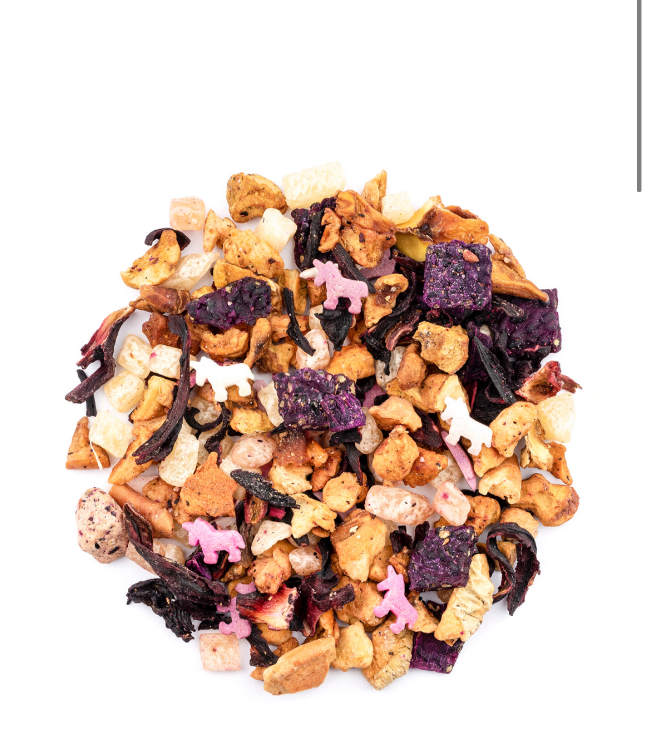 Tütchen Früchtetee Himbeer Granatapfel „Glitzer statt Alltag“