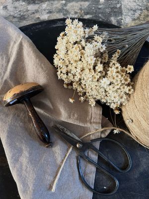 Alter Vintage Holzpilz handbemalt, mit Spruch „Der Riesengebirgspilz…“ Glückspilz