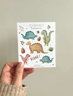 Sticker Aufkleber „Dinosaurier“ aus Vinyl