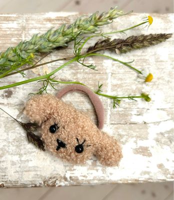 Haargummi “Bärchen“ aus Plüsch, einzeln