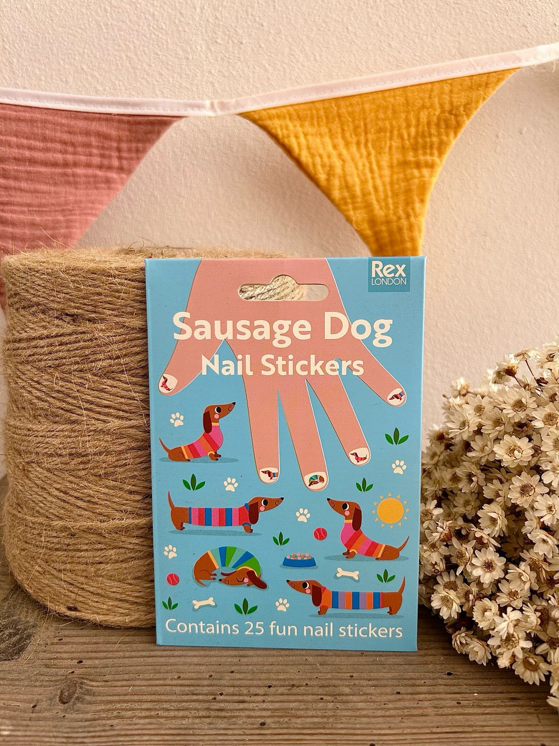 Nagelsticker „Dackel“ für Kinder