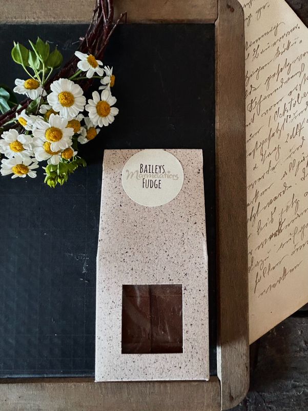 Handgemachtes Fudge Handgemachtes Fudge "Baileys" mit Alkohol