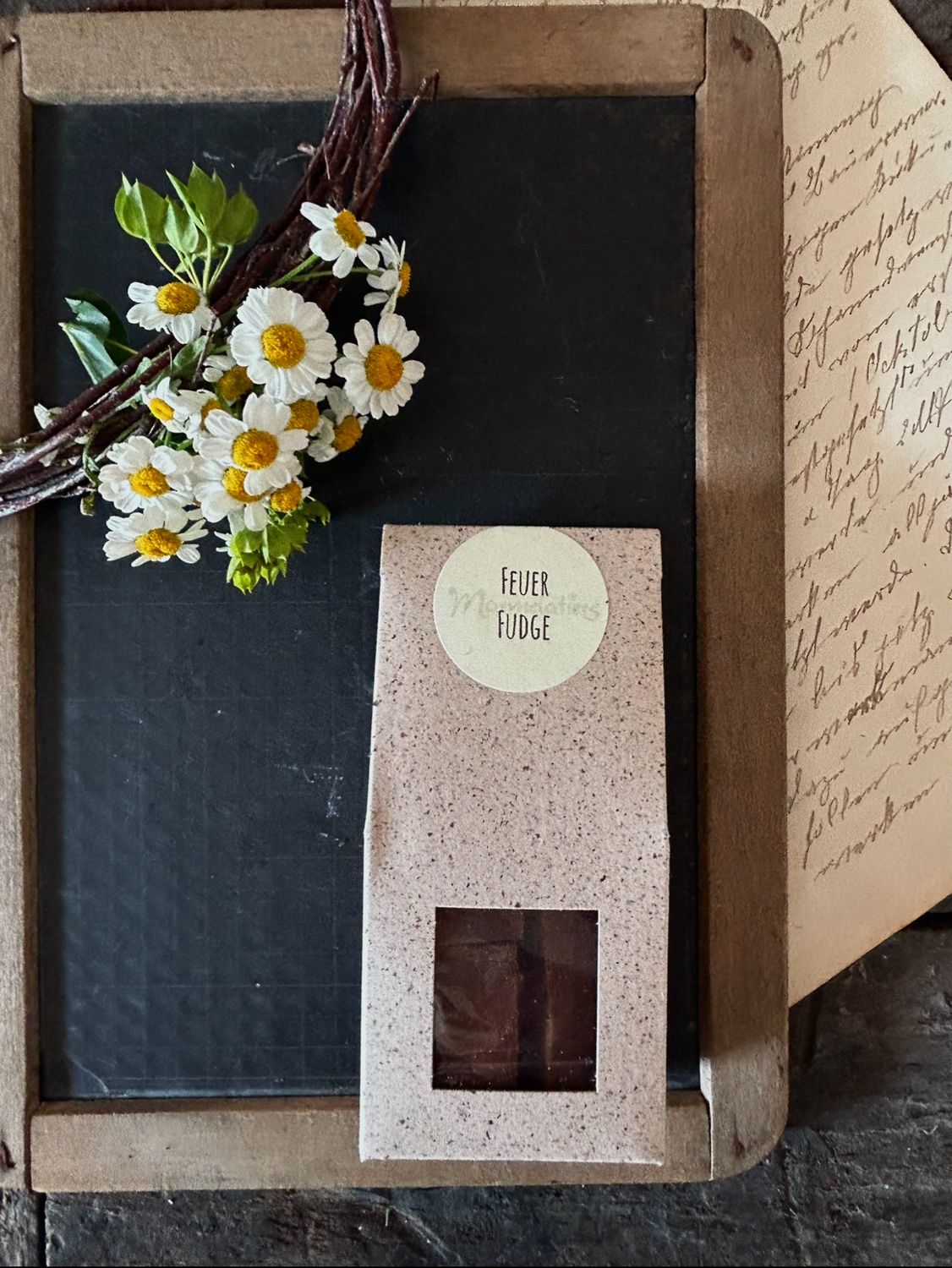 Handgemachtes würzig scharfes Fudge "Feuer"