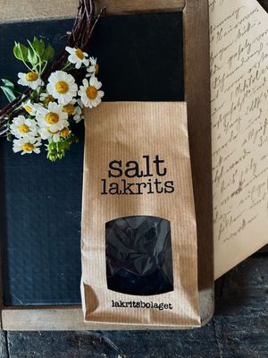 Handgemachtes klassisches Salzlakritz aus Schweden