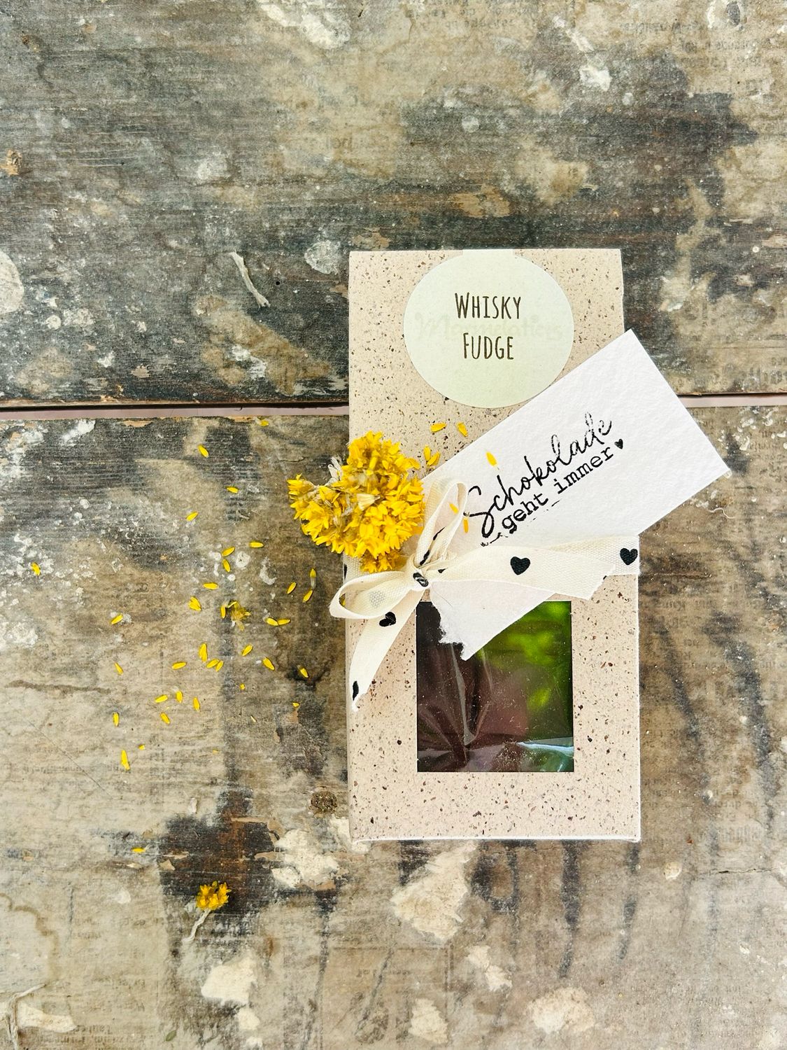 Handgemachtes Fudge "Whisky" mit Alkohol!