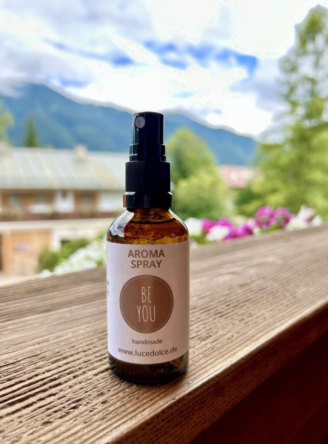 Aromaspray Raumduft „BE YOU“, aus reinen ätherischen Ölen in Bioqualität, 50ml