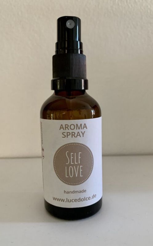 Aromaspray Raumspray „SELF LOVE“ aus naturreinen ätherischen Ölen in Bioqualität, 50ml
