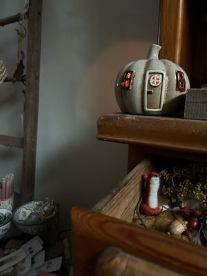 Kerzenhäuschen „Kürbis“ von Ib Laursen