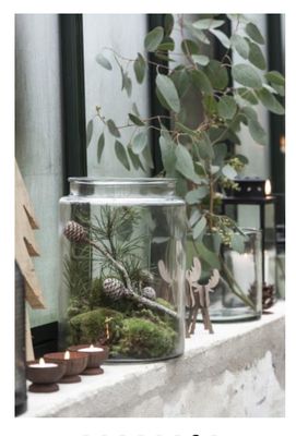 Zauberhafte Glasvase „Claire“ für Blumen, Kerzen oder Dekoration von Ib Laursen