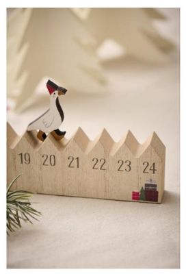 Adventskalender aus Holz „Gehende Gans“, von Ib Laursen Adventskalender aus Holz „Gehende Gans“, von Ib Laursen