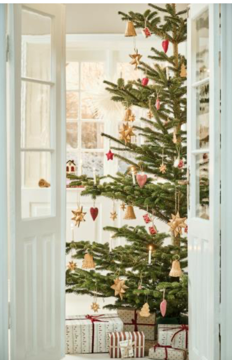 Stern zum Hängen aus geflochtenem Spanholz (15cm), von Ib Laursen