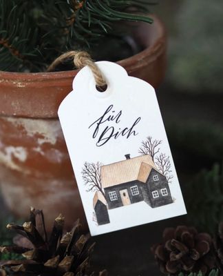 Geschenkanhänger „Wintertage“ von Frollein Lücke Geschenkanhänger „Wintertage“ von Frollein Lücke