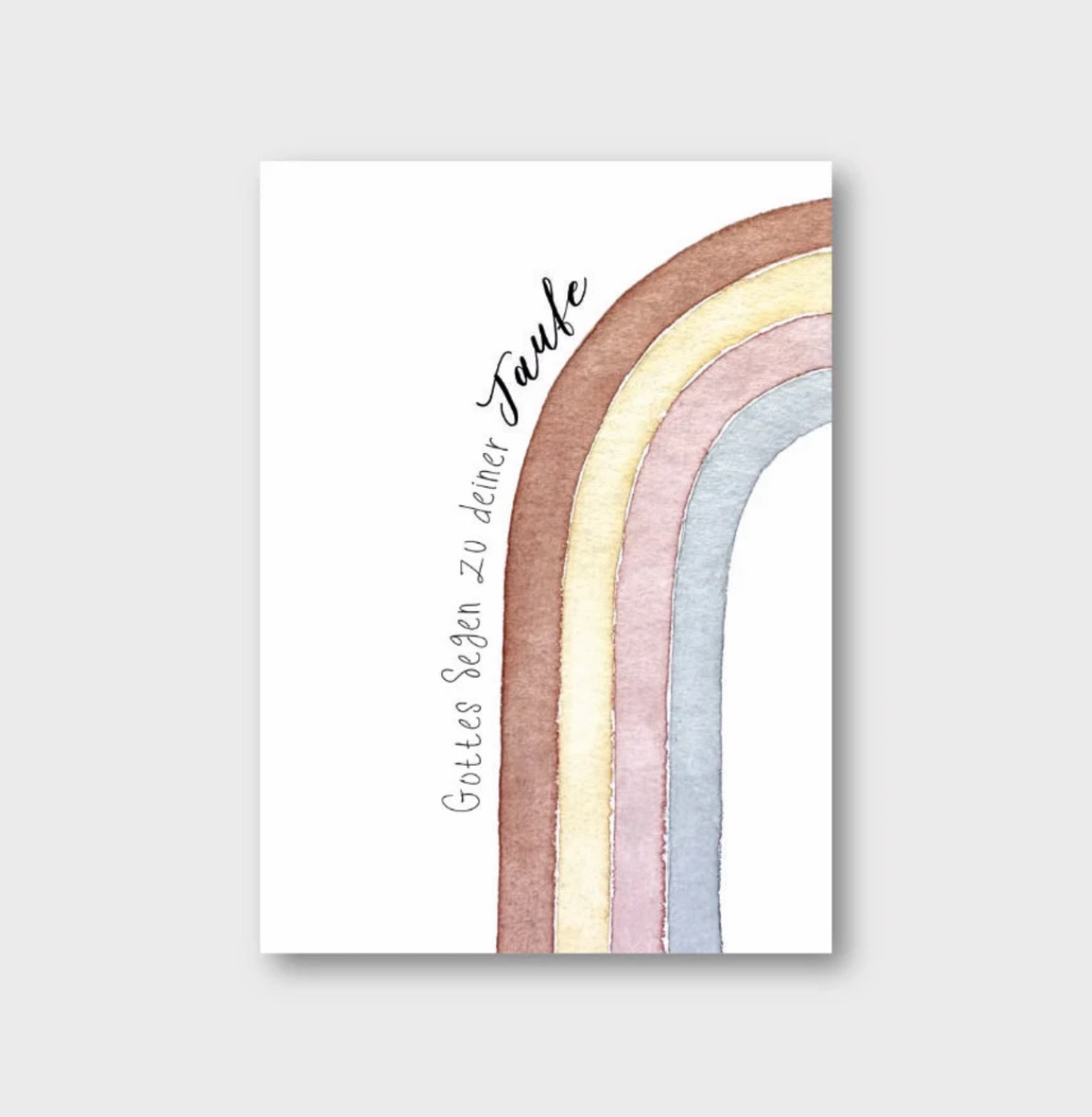 Postkarte Taufe „Gottes Segen zu Deiner Taufe“