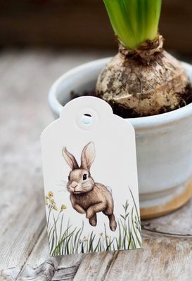 Geschenkanhänger „Hoppelhäschen“ Ostern