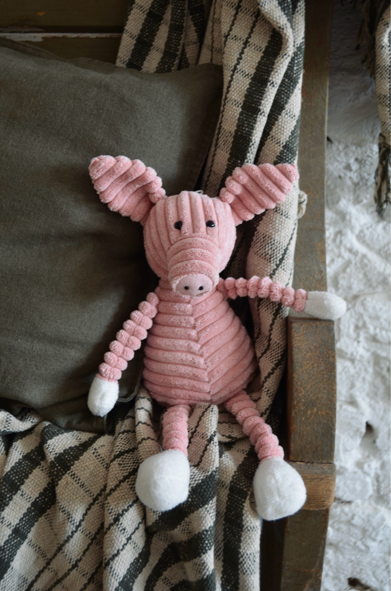 Stofftier Schweinchen „Rosalie“