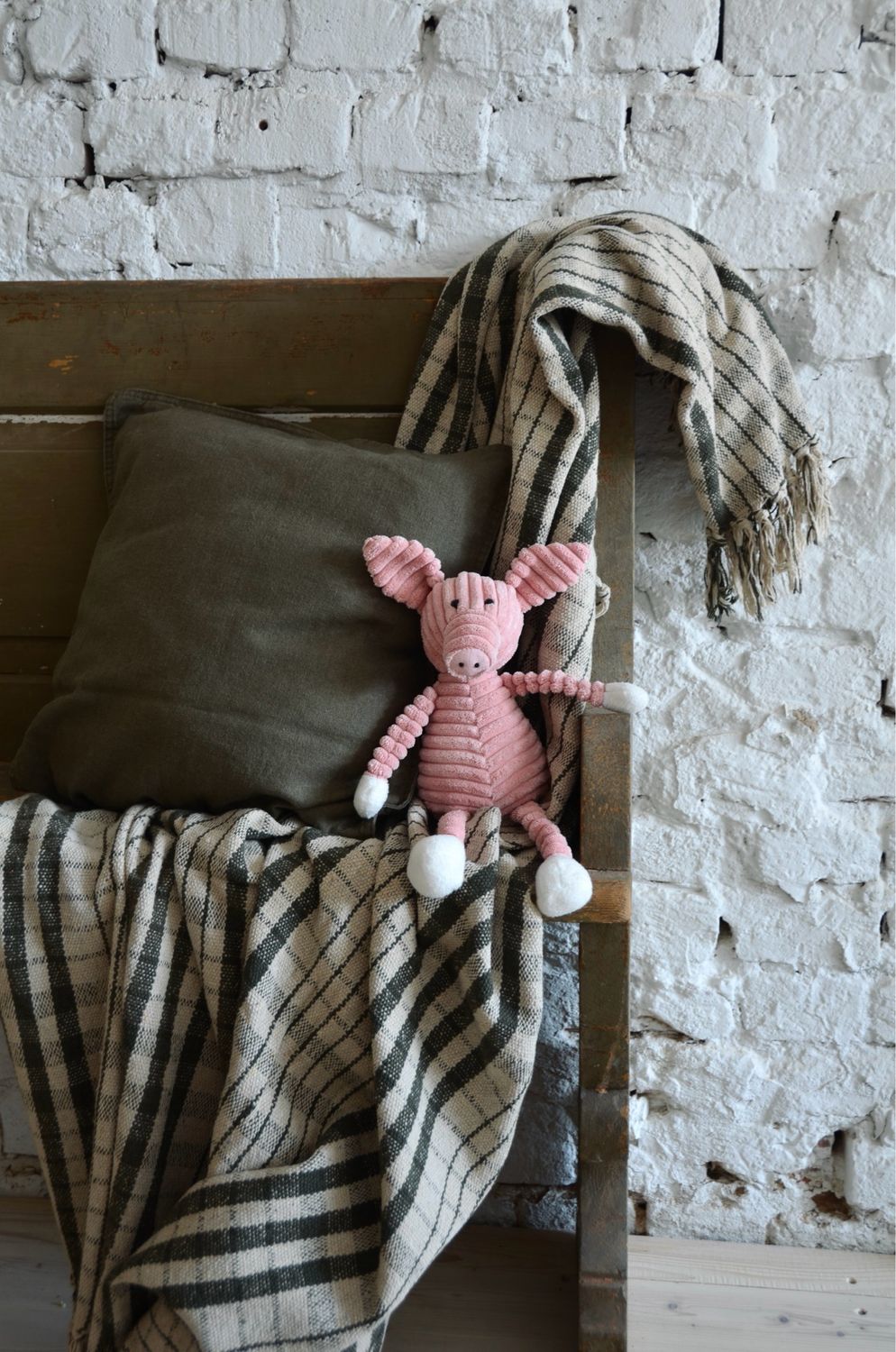 Stofftier Schweinchen „Rosalie“