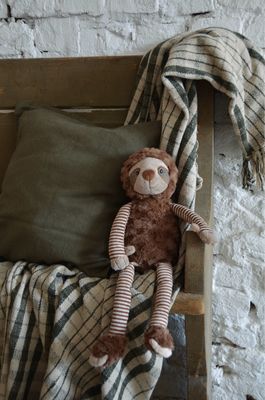 Kuscheliges Stofffaultier „Berti“, in 27cm