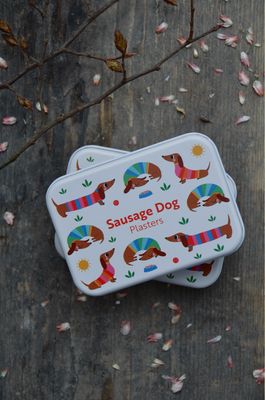 Pflaster „Dackel“ in der Dose