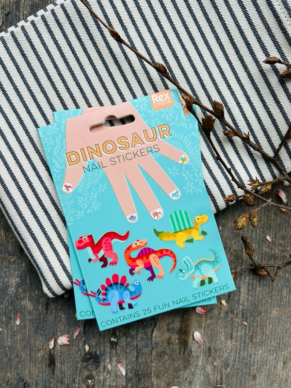 Nagelsticker „Dinosaurier“ für Kinder Nagelsticker „Dinosaurier“ für Kinder