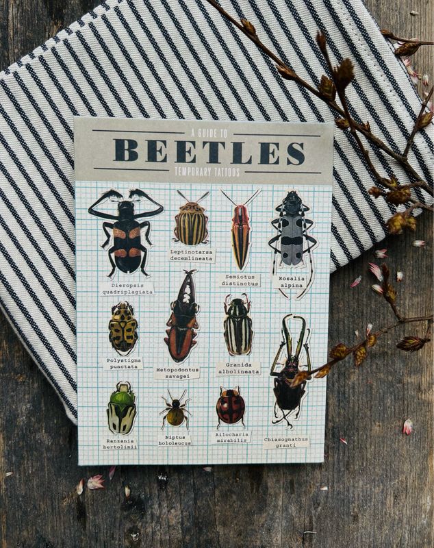 Temporäre Klebetattoos „Käfer“ Temporäre Klebetattoos „Käfer“