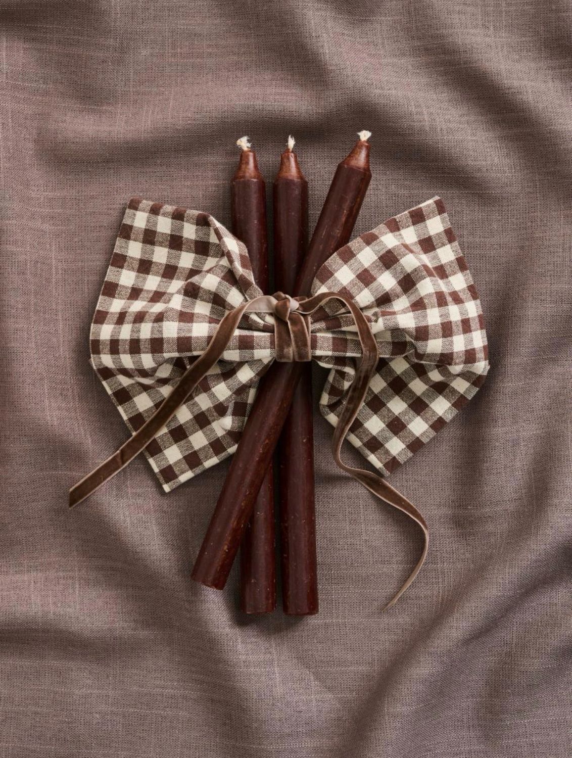 Geschenkband Veloursamt in chocolate, Ib Laursen Geschenkband Veloursamt in chocolate, Ib Laursen
