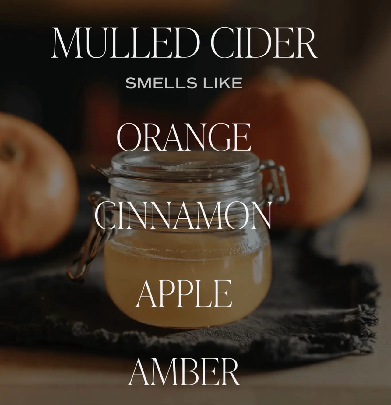 Air Freshener “Mulled Cider”, Herbstduft