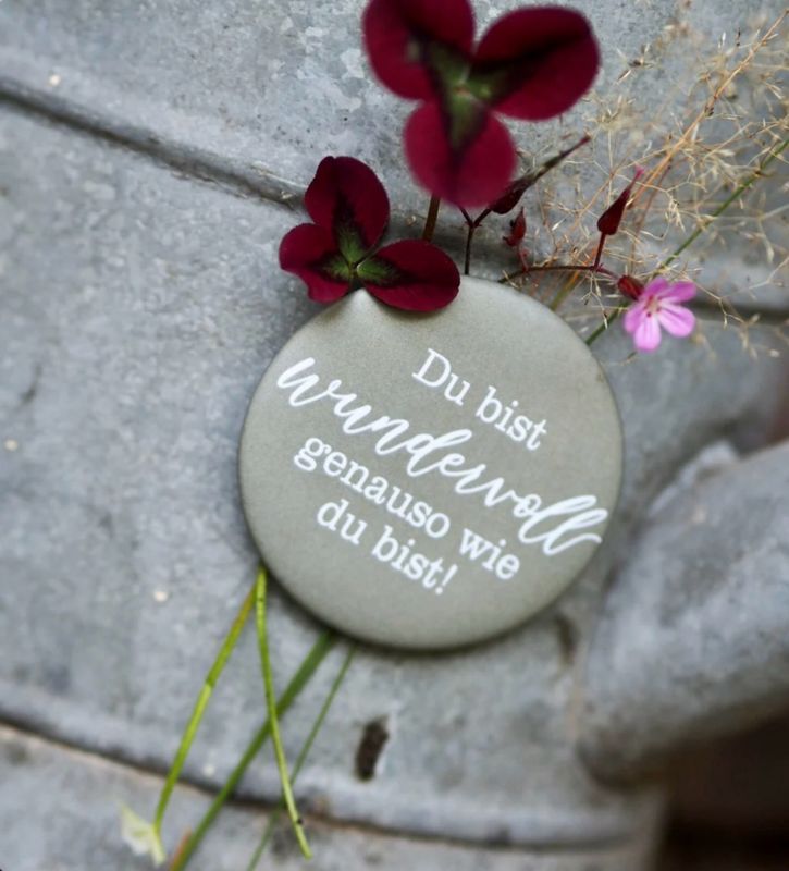 “Du bist wundervoll” Magnet von Frollein Lücke