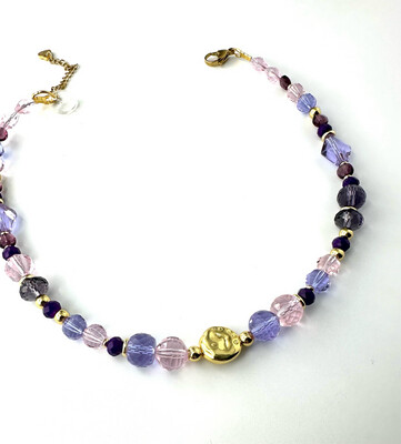 COLLIER GOLD&amp;PURPLE